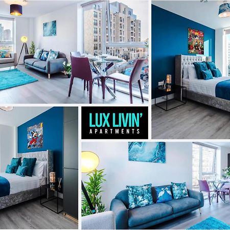 Lux Livin' Apartments - Luxury 5 Bed Apartment Manchester City Centre Buitenkant foto