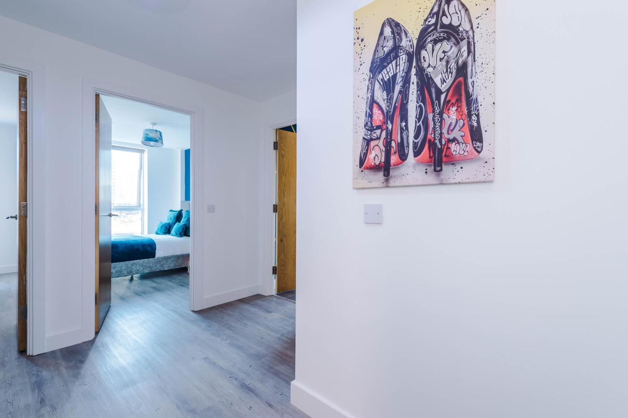Lux Livin' Apartments - Luxury 5 Bed Apartment Manchester City Centre Buitenkant foto