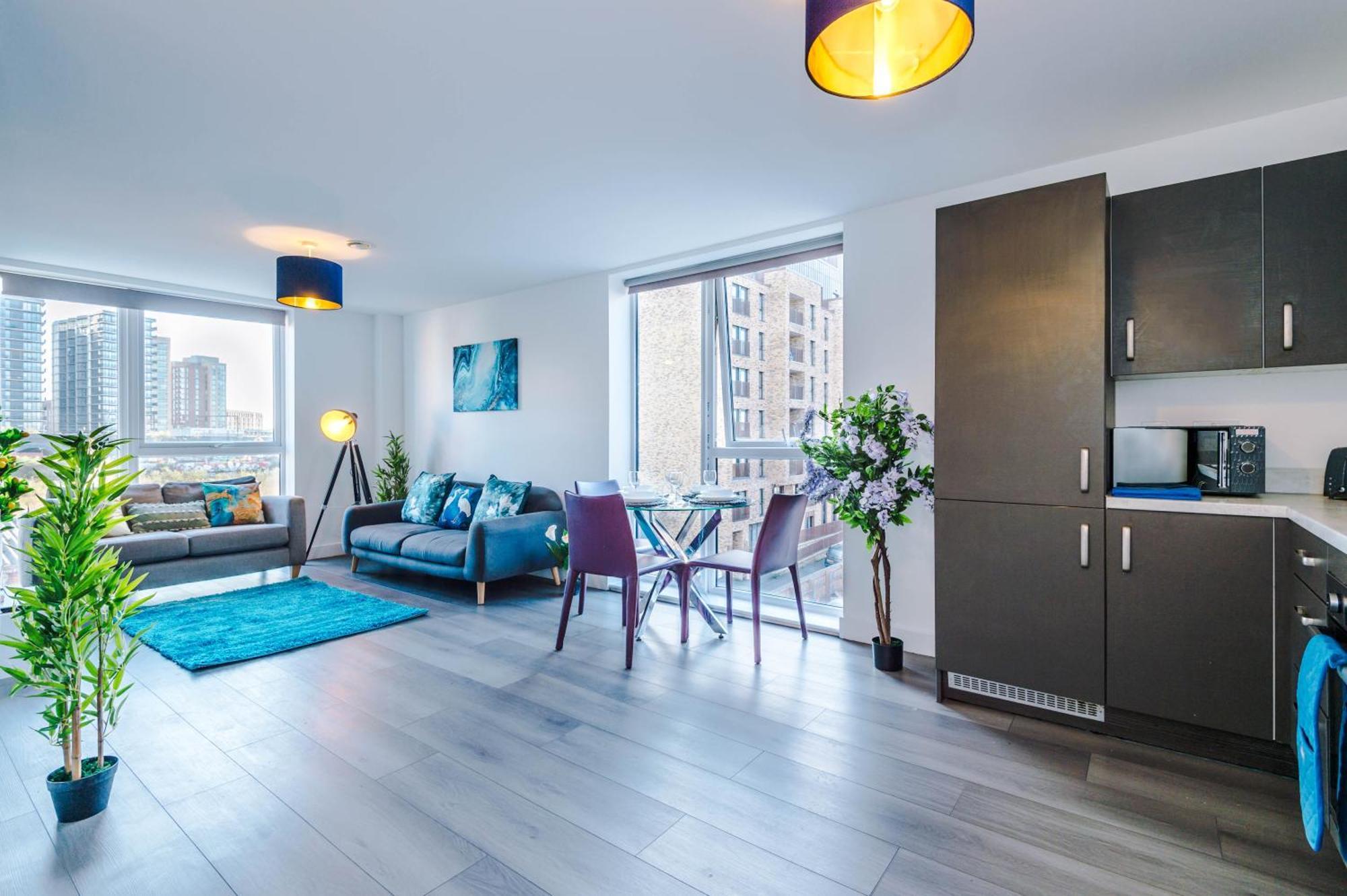 Lux Livin' Apartments - Luxury 5 Bed Apartment Manchester City Centre Buitenkant foto