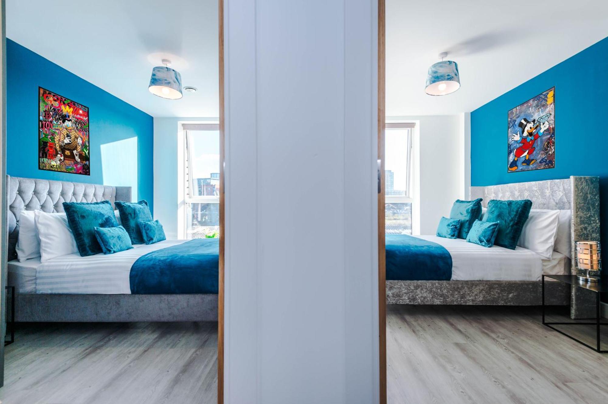 Lux Livin' Apartments - Luxury 5 Bed Apartment Manchester City Centre Buitenkant foto