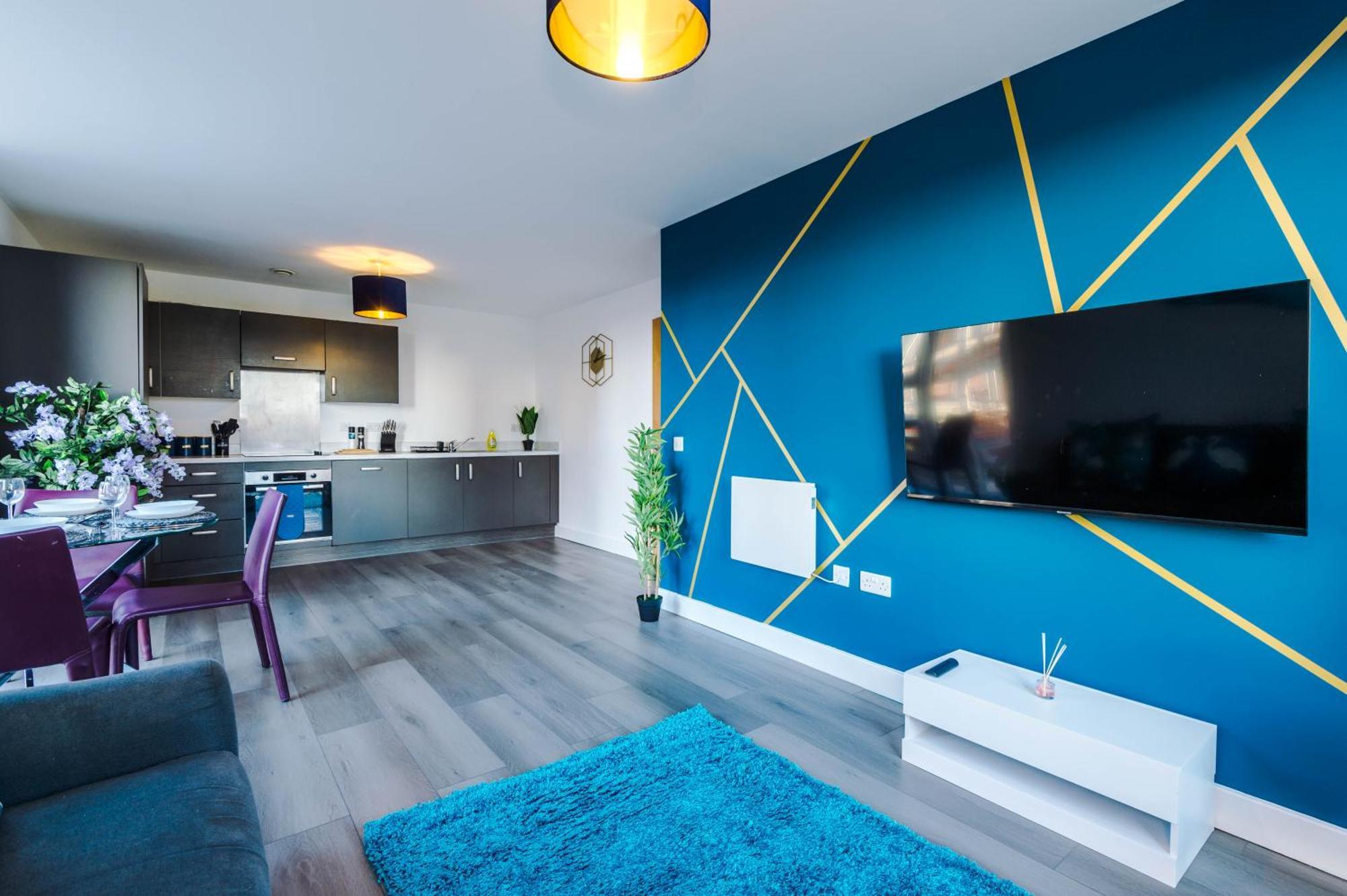 Lux Livin' Apartments - Luxury 5 Bed Apartment Manchester City Centre Buitenkant foto