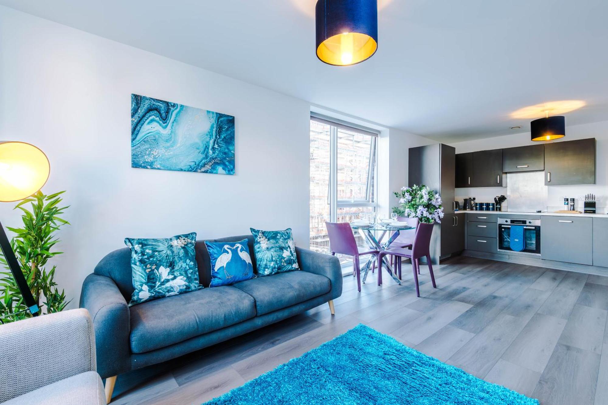 Lux Livin' Apartments - Luxury 5 Bed Apartment Manchester City Centre Buitenkant foto